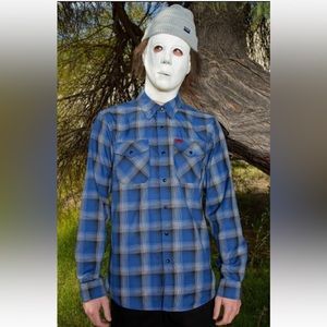 Dixxon Flannel Shirt Halloween Michael Meyers Men's L New.
